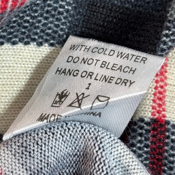 Grace & Emma Plaid Tunic Dress Red Black White Elbow Patches Work Play Small NWT - Picture 9 of 9